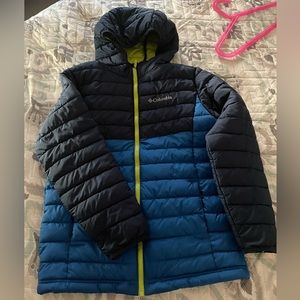 Columbia Youth Boys Powder Lite Winter Jacket sz M